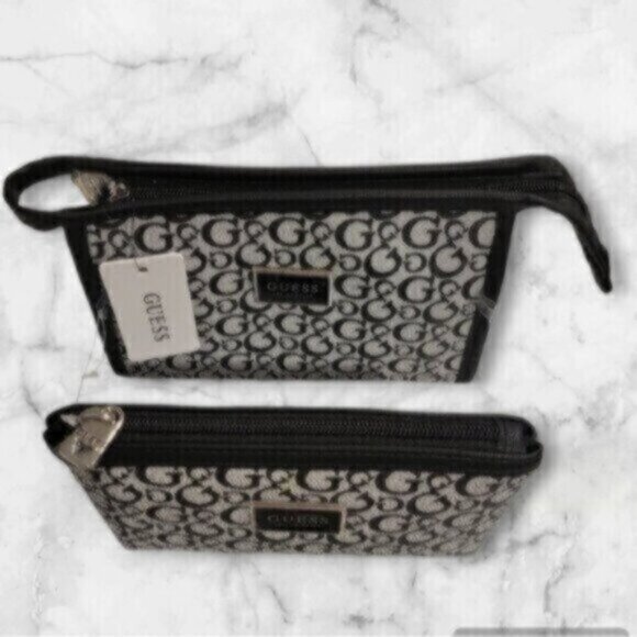 GUESS Cosmetic Travel Bags NWT Set - Picture 1 of 10